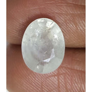 4.33/CT Natural White Sapphire with Govt Lab Certificate-106905